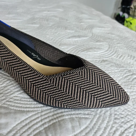 NWOB Rothy’s The High Point in Sparrow Herringbone - size 9 - Picture 3 of 12